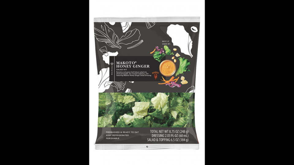 Publix Makoto Honey Ginger Salad Kit