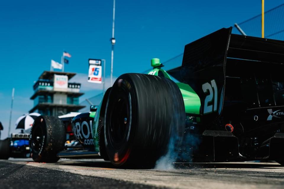 indianapolis, in during testing at the indianapolis motor speedway photo by joe skibinski ims photo