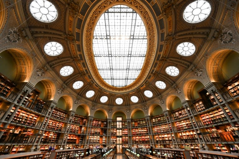 La Bibliothèque nationale de France, le 13 févroer 2024 à Paris (Stefano RELLANDINI)