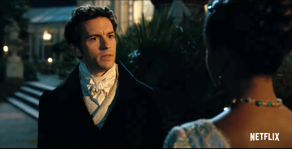 jonathan bailey viscount bridgerton in bridgerton season 2