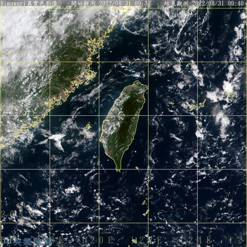  台灣認為軒嵐諾不會直撲而來。（圖／翻攝自中央氣象局 ）