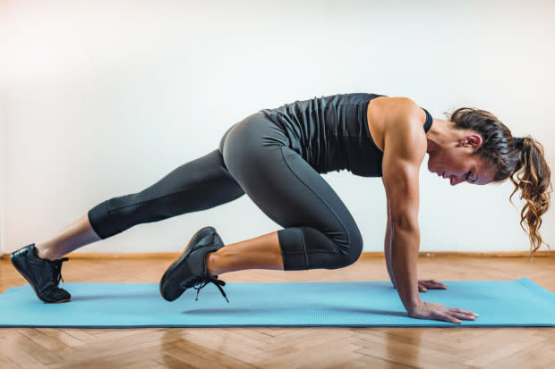 HIIT, High-Intensity Interval Training Workout Indoors<p>iStock</p>