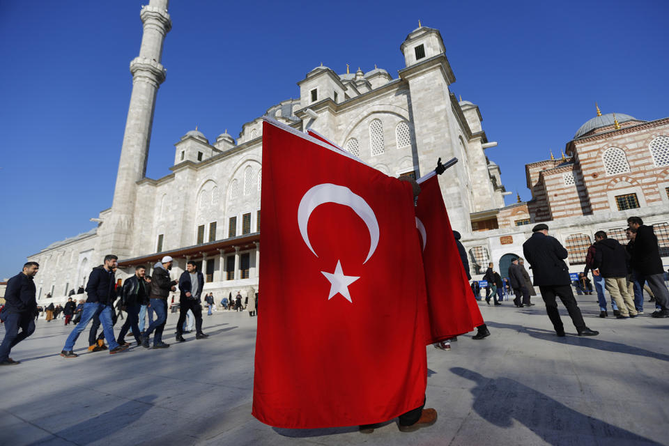 Explosion outside soccer stadium in Istanbul