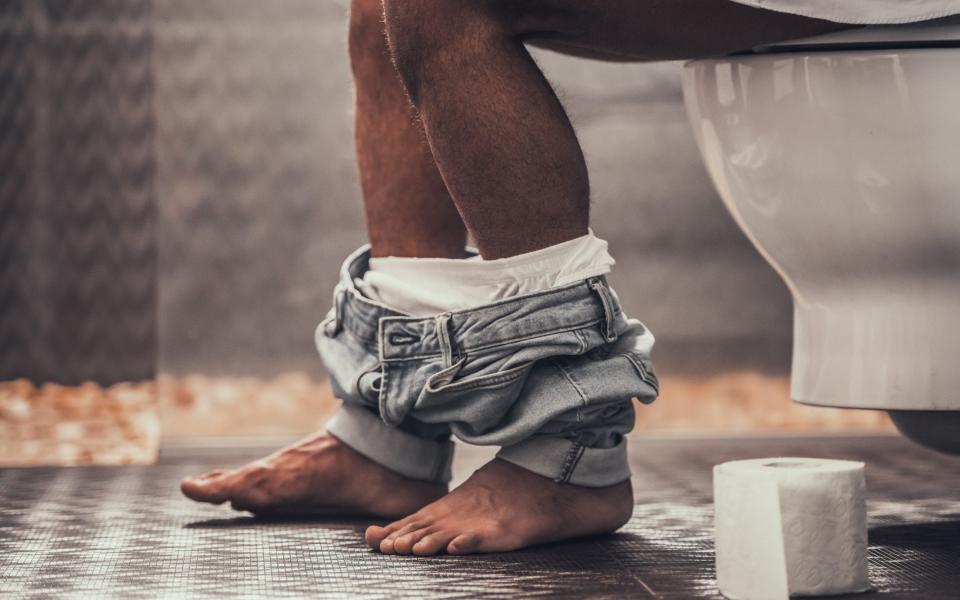 According to science, the muscles in your pelvis and spine are relaxed when you sit, making urination far easier - getty