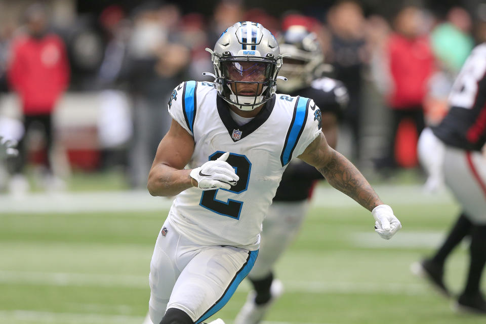 DJ Moore #2 of the Carolina Panthers 