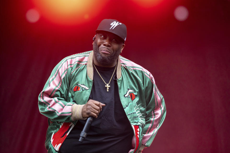 FILE - Killer Mike performs at the Shaky Knees Music Festival, May 5, 2023, at Central Park in Atlanta. The Atlanta rapper recently released “Michael," his first studio album since 2012. (Photo by Paul R. Giunta/Invision/AP, File)