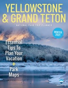 Cover image for the Winter Trip Planner to Yellowstone and Grand Teton