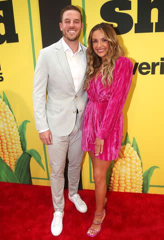 Bruce Glikas/Getty Images Riley King and Carly Pearce