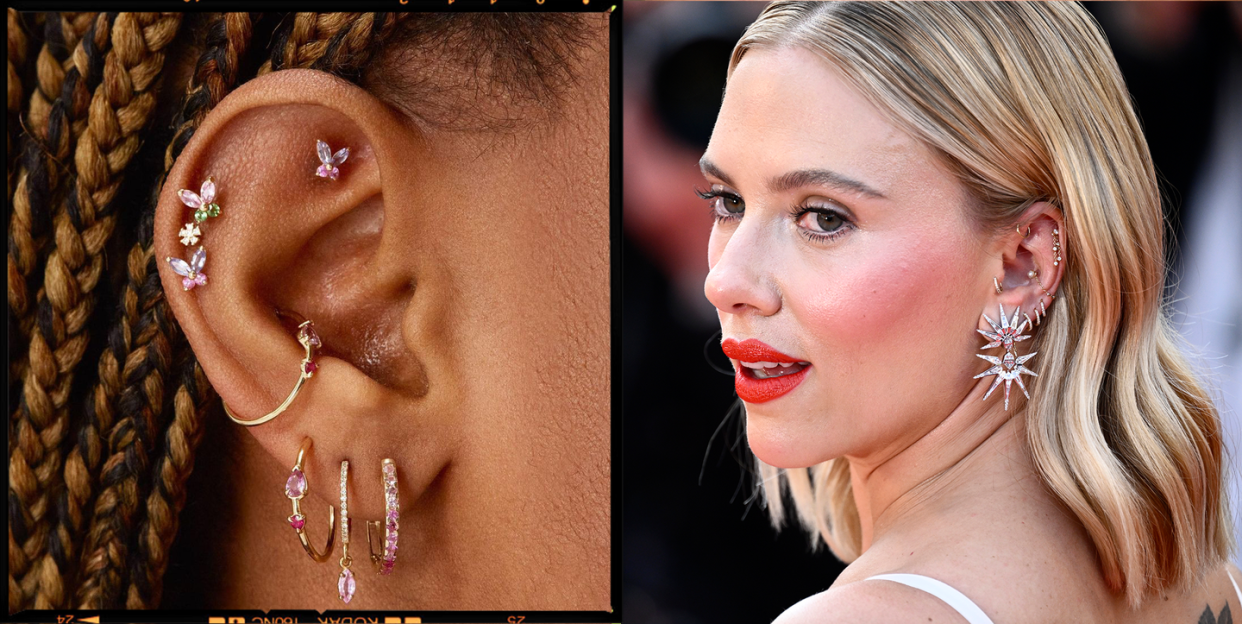 ear piercings types names