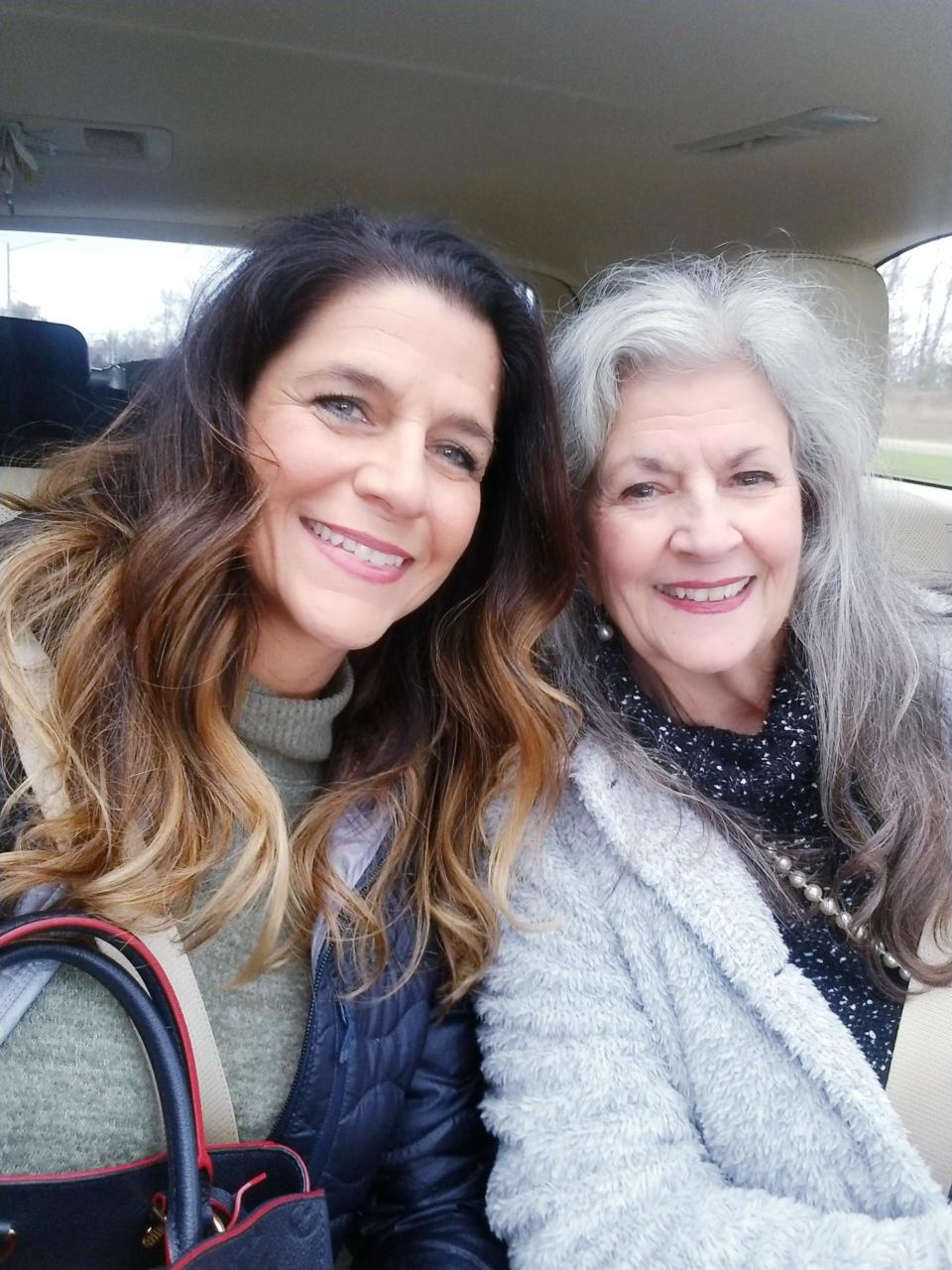 Toni McGillen with her mother Susan Lemons.  / Credit: Courtesy family photo