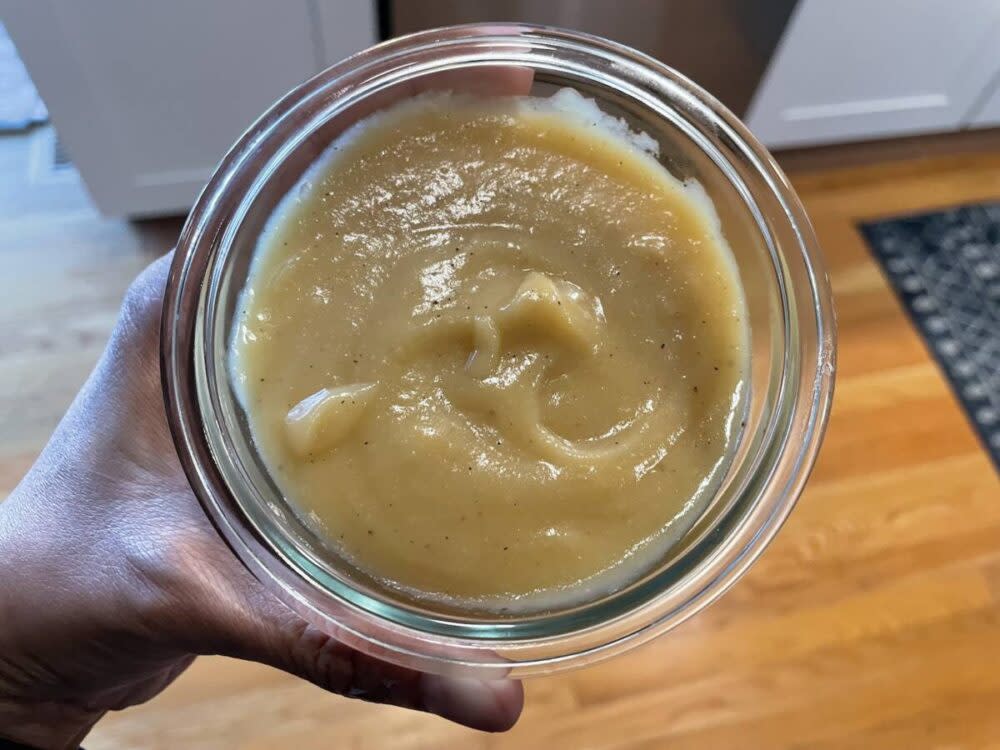 Miso butter in dish