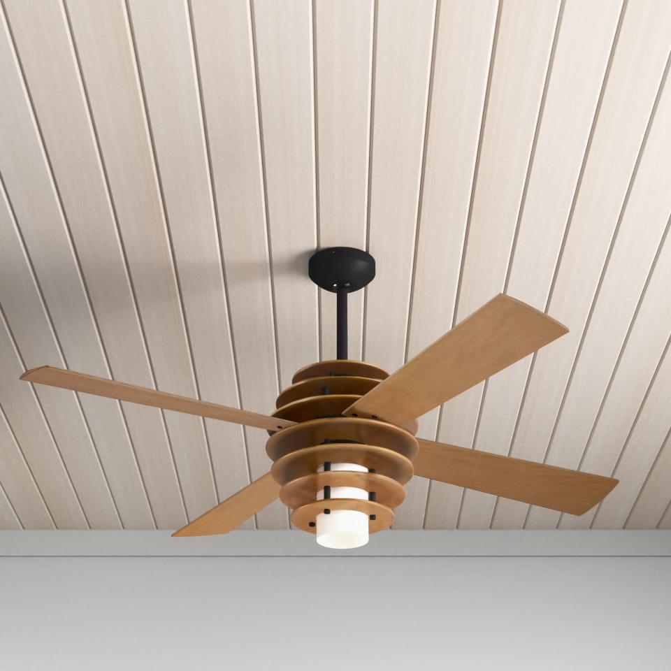 10) AllModern Ceiling Fan and Light Kit