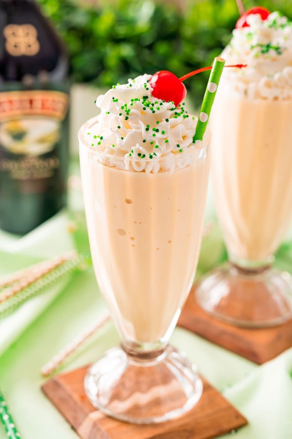 irish cream milkshake