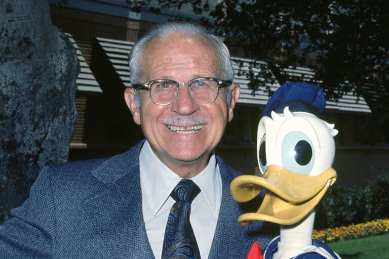 Clarence Nash le dio voz al Pato Donald hasta su muerte en 1985