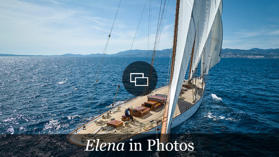 The 180-Foot Racing Yacht 'Elena'