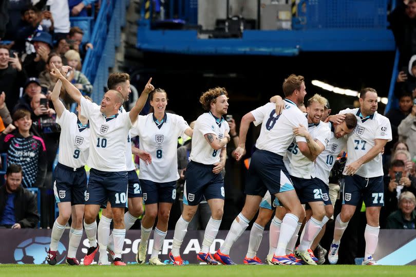 Soccer Aid for UNICEF 2024 at Stamford Bridge on June 09, 2024 in London, England