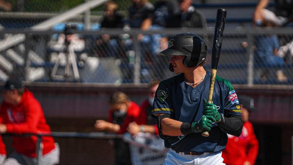 Marlins outfielder prospect Griffin Conine.