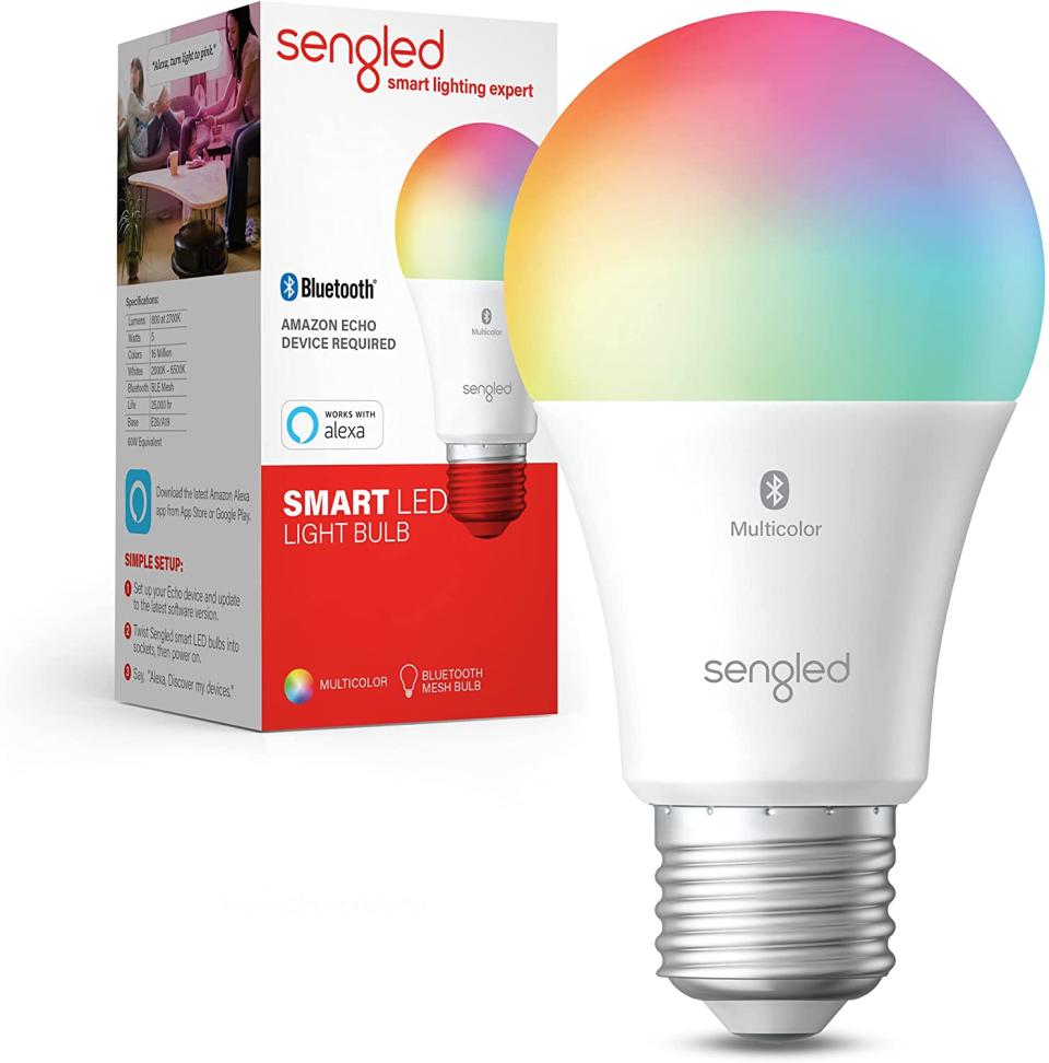 Sengled Bluetooth Mesh Smart LED Light Bulb. Image via Amazon.