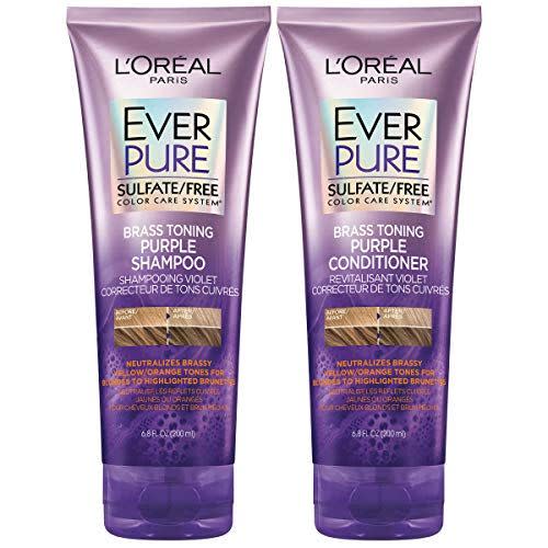 L'Oreal Paris EverPure Brass Toning Purple Shampoo