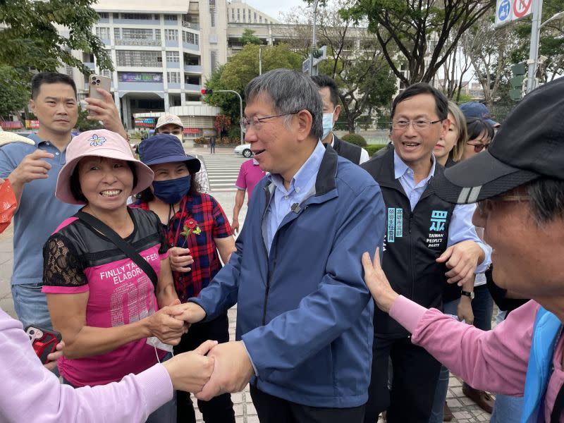 ▲柯文哲今（1）日到高雄參加「民眾親子野餐會」。（圖／記者鄭婷襄攝，2023.04.01）