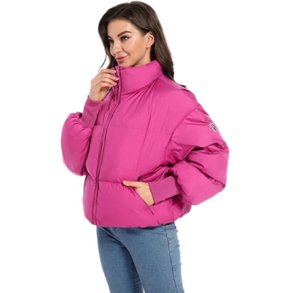 2) Oversized Down Puffer