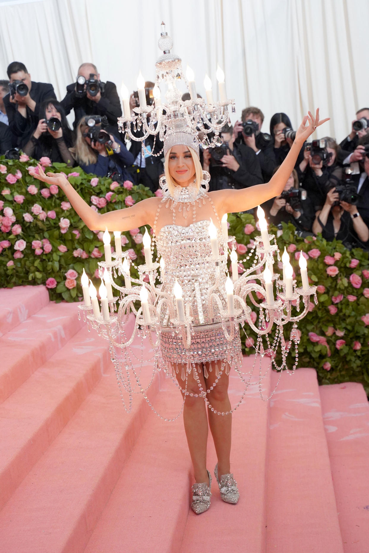 Katy Perry bei der Met Gala 2019 (Bild: Sean Zanni/Patrick McMullan via Getty Images)