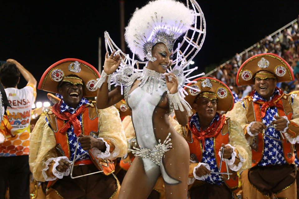 Carnival festivities in Brazil
