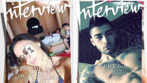 Stars Share Their Racy Selfies For 'Interview' Magazine's #ME Issue