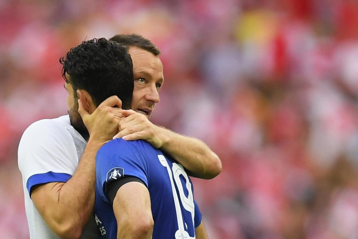 Old friends | John Terry and Diego Costa: Darren Walsh/Chelsea FC via Getty Images