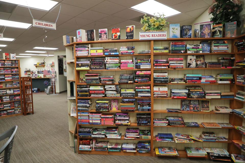 The selection of children's books at The Book Rack used book store in La Quinta, Calif., June 16, 2022.
