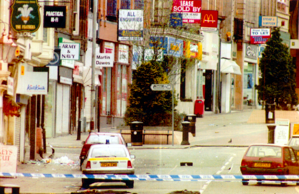Warrington bomb attack, 20 March 1993