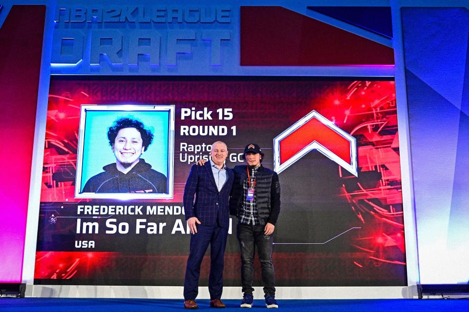 Frederick Mendoza gets drafted by Raptors Uprising GC