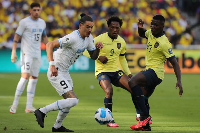 Uruguay perdió 1-2 contra Ecuador en Quito por la fecha 2 de Eliminatorias  Sudamericana 2026, Deportes