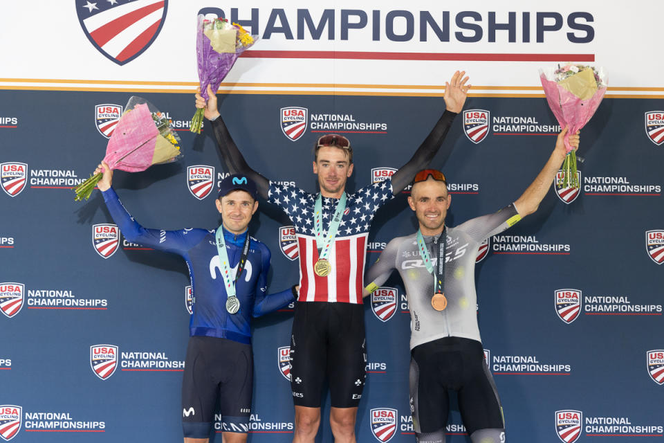 Men's pro podium