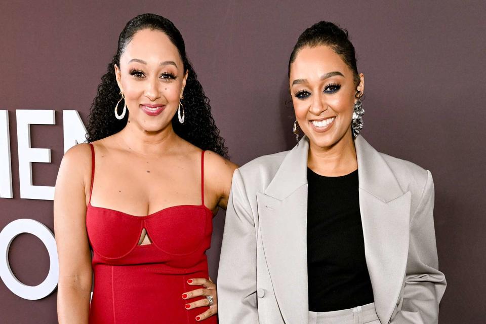 <p>Gilbert Flores/Variety via Getty</p> Tia and Tamera Mowry