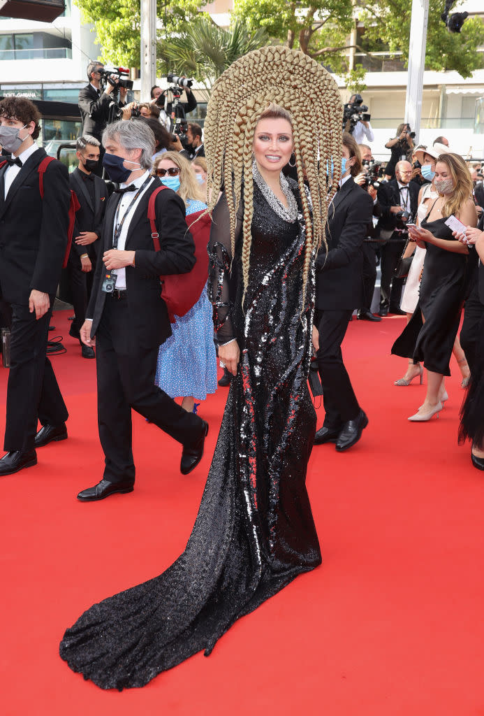 CANNES, FRANCE - JULY 07: Elena Lenina attends the 