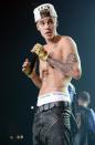 Well hello there Bieber... Think this may be the start of his bad boy ways (and don't we all secretly love a bad boy?!)