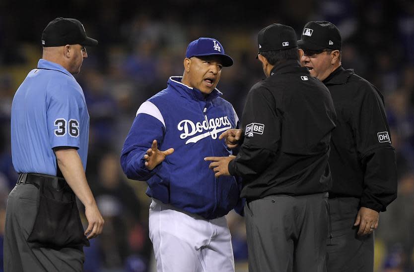 The Los Angeles Dodgers are still trying to find themselves are a disappointing start to the season. (AP)