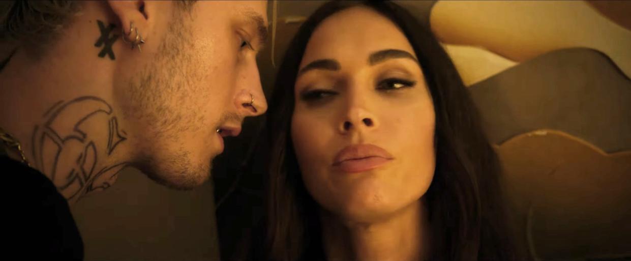 Colson Baker and Megan Fox met on the set of 'Midnight in the Switchgrass' (Photo: Lionsgate / Courtesy Everett Collection)