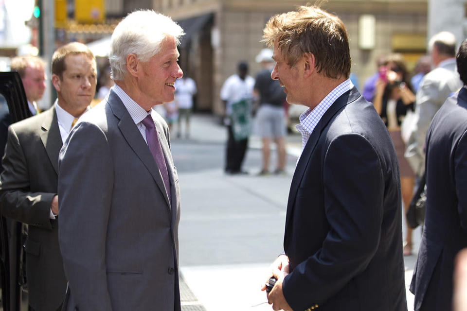 Alec Baldwin, Bill Clinton