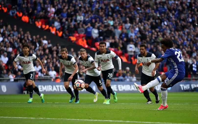 Seb Stafford-Bloor was at Wembley to watch Chelsea edge out Spurs for a place in the FA Cup final.