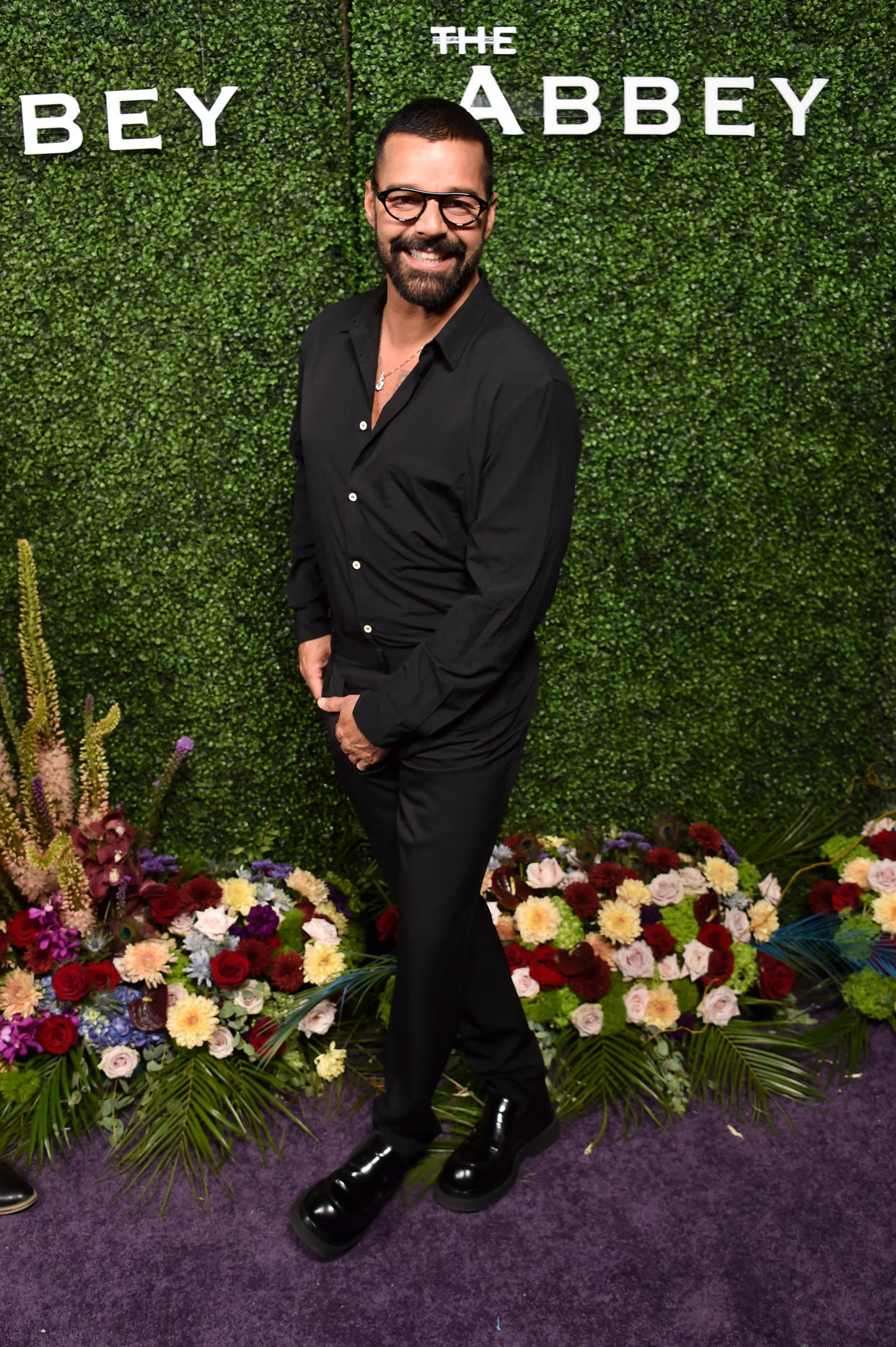 Ricky Martin at the Tristan Schukraft Celebrate a New Era at "The Abbey" Party held at The Abbey Food & Bar on June 20, 2024 in West Hollywood, California.