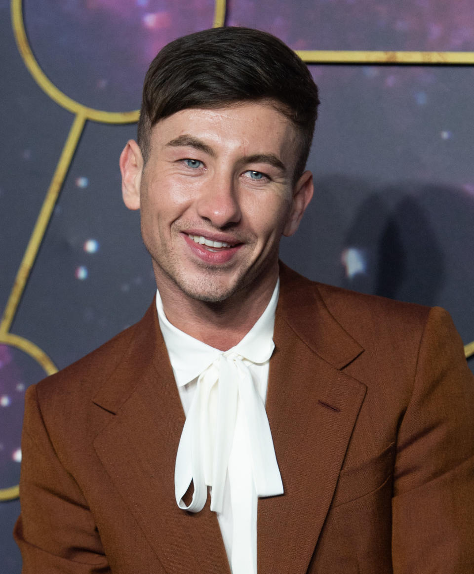 Barry Keoghan smiles.