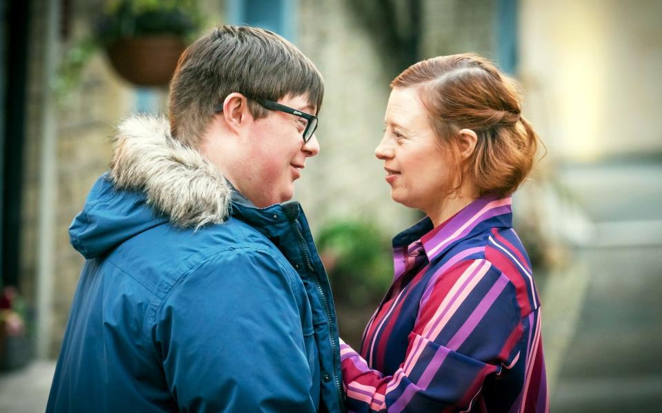 Ralph and Katie embark on married life in this new BBC series - Ben Blackall / BBC/ ITV Studios
