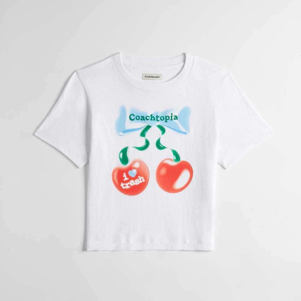 Coachtopia's relaxed T-shirt designed by Sabrina Lau