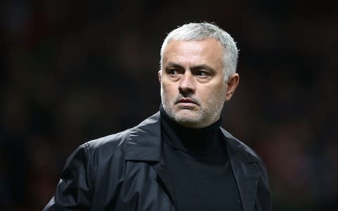 Mourinho - Credit: Man Utd via Getty Images