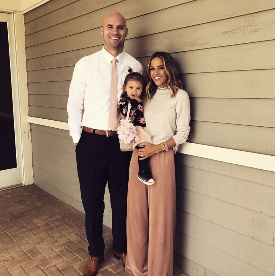 Mike Caussin, Jana Kramer and daughter Jolie