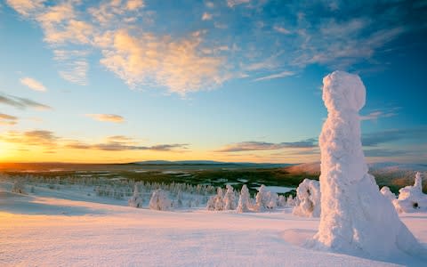 Frozen Finland - Credit: istock