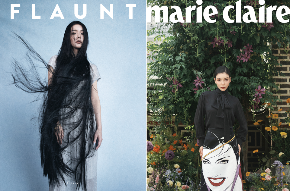 Tia Lee on the cover of Flaunt and Marie Claire Hong Kong. Photo: Flaunt/Marie Claire Hong Kong