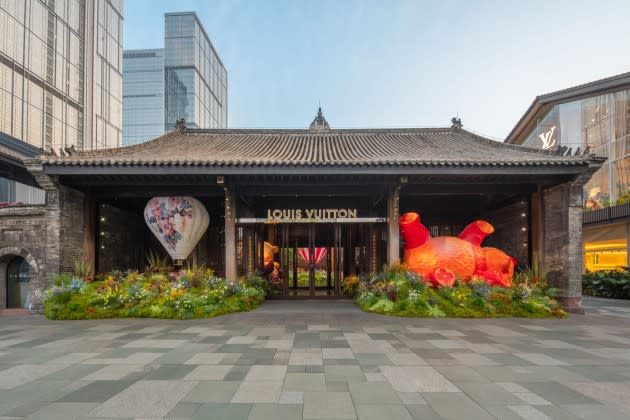 Louis Vuitton opens pop-up space to celebrate the culture of Shanghai